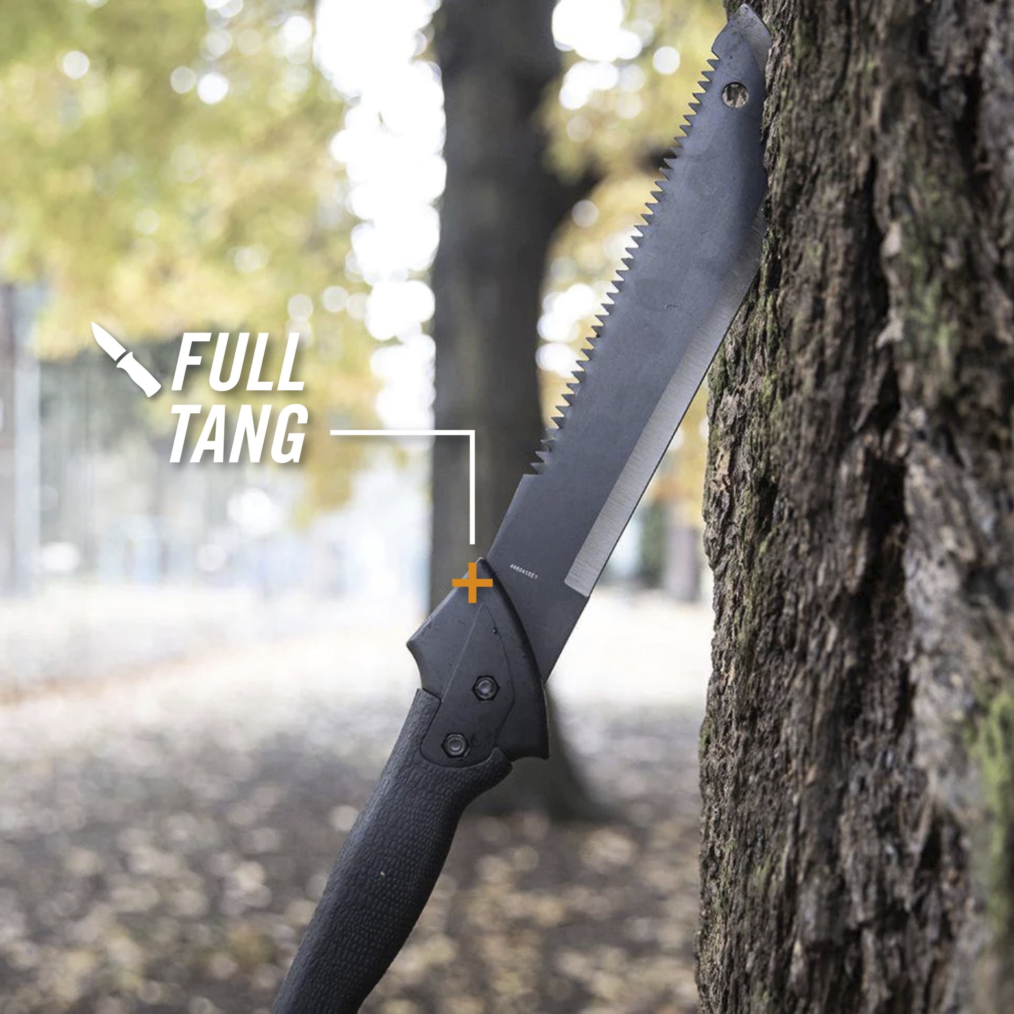 Gerber Gator Machete Jr, 10.75 in Blade, Sheath Included, Black, Camping