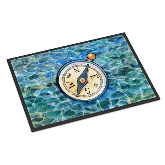 18 x 27 in. Compass Indoor or Outdoor Mat
