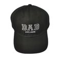 thumbnail image 4 of XIAOCHA Men's Embroidered New Dad Baseball Cap Adjustable Hat Band Outdoor Baseball Hats Sun Protection Baseball Caps,Black, 4 of 4