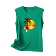 thumbnail image 4 of Birdeem Débardeur pour Femmes Mode Imprimé Col Rond Ample Sans Manches T-Shirt Chandail, 4 of 12