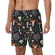 thumbnail image 1 of Fotbe Mushrooms Traje de Baño para Hombre – Shorts de Natación de Secado Rápido con Forro y Bolsillos-Medium, 1 of 6