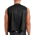 thumbnail image 3 of HXWCHs Men's Bohemian Western Vest with Fringe Details for Music Festival and Hippie Style XXXL Black, 3 of 5