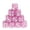 Pink, variant on CIYISON 10pcs/Set Acrylic Polyhedral Dice For TRPG Board Game