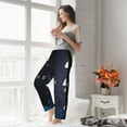 thumbnail image 5 of Salouo 2025 Happy New Year 2 Print Women's Pajama Pants Casual Loose Sweatpants PJs Flowy Pants Drawstring Palazzo for Women Wide Leg Pants Lounge Pajama -XX-Large, 5 of 8