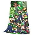thumbnail image 3 of Luigi-s Mansion Ultra-Soft Micro Fleece Blanket Cozy Blanket Thick Warm Plush Throw Blanket Sofa Cushion, 3 of 9