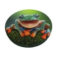 thumbnail image 1 of Balery Tree Frog Fundas de asiento para taburete de bar redondo de tela de terciopelo ajustables que protegen de arañazos y manchas para sillas de 14 a 17 pulgadas.-13 inch, 1 of 7