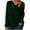 Black, variant on Scyoekwg Womens Fall Tops Long Sleeve Comfy Clothes for Women V-Neck Button Basic Tops Pullover Tops Trendy Dressy Casual Loose Solid Color Blouses(Green,XL)