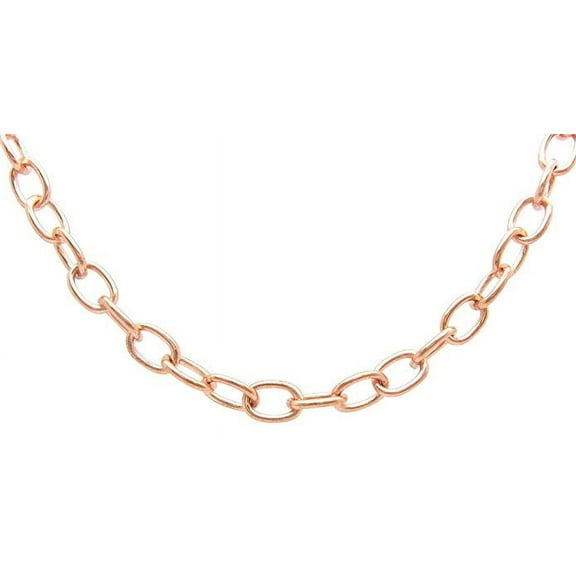 New Copper Chain CN627G - 3/16" wide - Available in lengths 16 to 30 inch