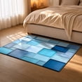 thumbnail image 5 of Diatomite Bath Mat Super Absorbent Non Slip Soft Dry Floor Rug for Bathroom,Blue, 5 of 6
