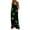 Multicolor, variant on Jumpsuits Sleeveless Loose Wide Leg Jumpsuit Women's Printed Jumpsuit Casual Button Pocket Sleeveless Wide Leg Trousers