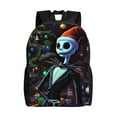 thumbnail image 1 of Goofa The Nightmare Before Christmas Pattern Large Capacity Backpack – Padded Laptop Compartment, Ergonomic Design for School, Work, Travel, and Outdoor Activities, 1 of 8