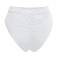 thumbnail image 5 of Womens Bikini Bottoms Tummy Control High Waisted Ruched Swim Bottom Full Coverage Swimsuits Bottoms Summer Beachwear, 5 of 5
