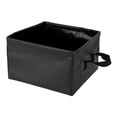 thumbnail image 1 of Cubo plegable para acampar, portátil, a prueba de fugas, para viajes, senderismo, 13L, negro, 13L YUNYI BRAND  Deportes, 1 of 8