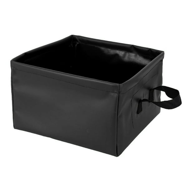 Cubo Plegable De 13 Litros, Cubo De Camping Plegable Portátil A Prueba De Fugas Para Viajes, Senderismo, Picnic
