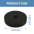 thumbnail image 2 of Luxshiny Drum Set Felt Pads 1 Set Cymbal Felt Pad for Drum Kit Protection and Anti-skid Use, 2 of 8