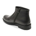 thumbnail image 2 of Elegante Men's Asti Leather Winter Boots, Positano Nero,10 M US, 2 of 5
