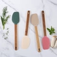 thumbnail image 5 of Cook With Color silicone and wood spatula, 5 of 5