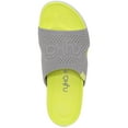 thumbnail image 3 of Ryka Womens Thrive Slide Open Toe Slip On Slide Sandals, 3 of 3