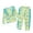 v#113Green192, variant on Toddler Girls Swimwear Cute Conch Pattern Long Sleeve Crew Neck Knit Slim Fit Elastic With Flounce Hem For Lap Swimming Cute Bathing Suit,Light Blue,3-4 Years