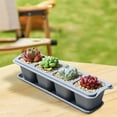thumbnail image 4 of Qholemyo Reusable Nursery Pots Planting Trays Flowers Vegetables with small plant pots pots for plants indoor pots for plants, 4 of 5