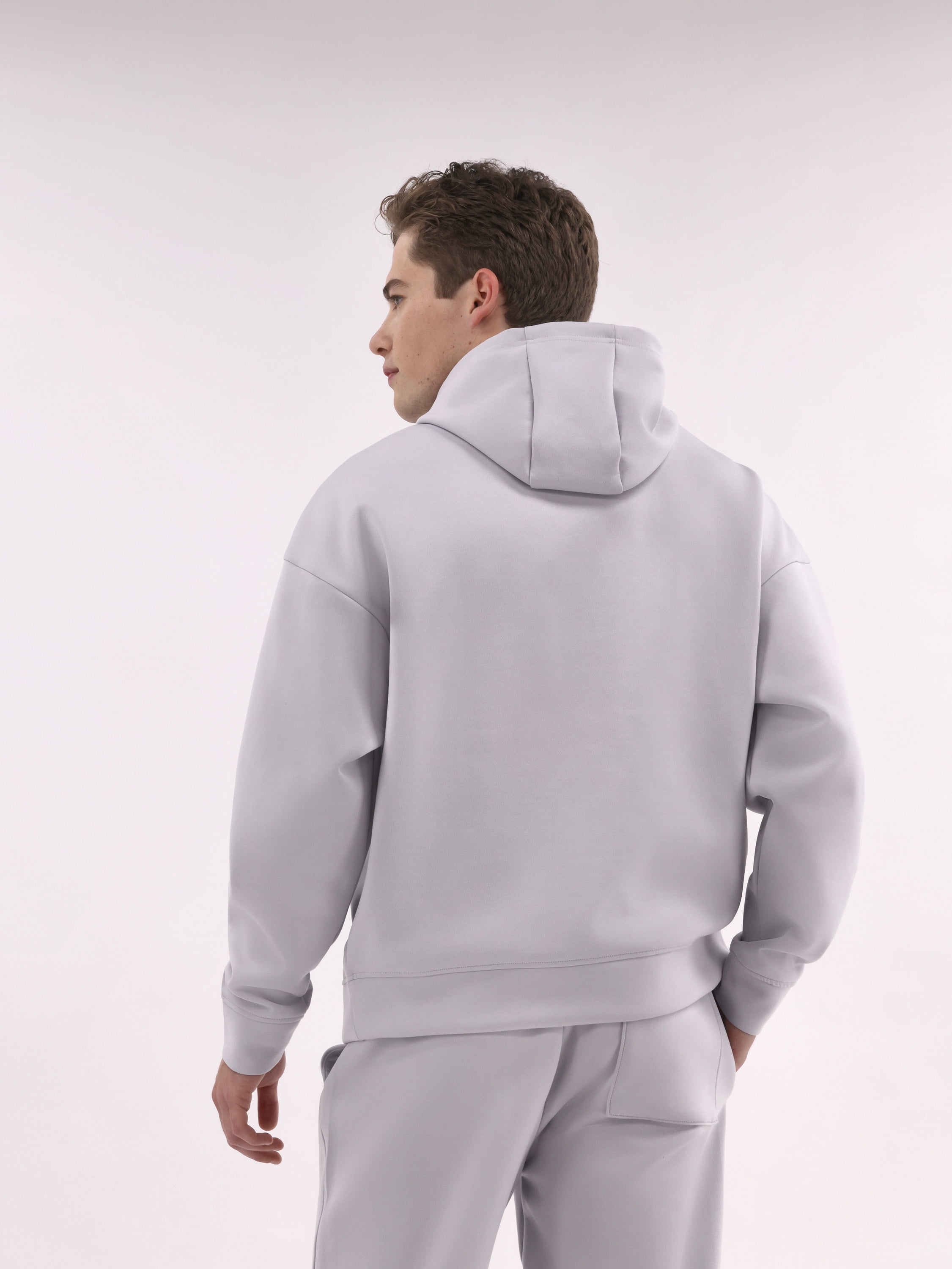 No Boundaries Men's & Big Men's Double Knit "Scuba" Fleece Sweatshirt Hoodie, Sizes XS-3XL