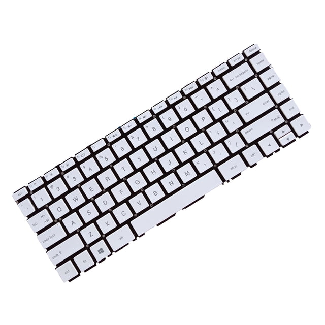 crativent Keyboard Anti-slide Keypad Mute Input Apparatus Accessory Key Board Smooth Replacement for Pavilion 14-BS