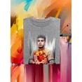 thumbnail image 3 of Volcanic Heart T-Shirt Men -Ali Rastroo Designs, Male Small, 3 of 4
