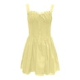 thumbnail image 1 of Vestido liso con lazo francés para mujer: falda clásica, adorable y elegante para el día a día, el trabajo o salir por la noche, tallas S-XL, 1 of 7