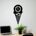 thumbnail image 5 of Handmadetneonsign Ice Cream Wall Clock Unique, Text Oversize Wall Clock, Year Date Round Wall Clock 55972, 5 of 5