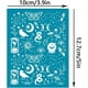 thumbnail image 2 of Plantillas de serigrafía de 4x5 pulgadas con temática de tarot para la elaboración de joyas con arcilla polimérica, 2 of 8