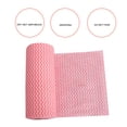 thumbnail image 3 of OUSITAID 1 Roll 50Pcs/Roll Non-woven Kitchen Cleaning Cloth Disposable Eco-friendly Rags Wiping Pad Furniture Kitchenware Cleaning Scouring Pad (Random Color), 3 of 8