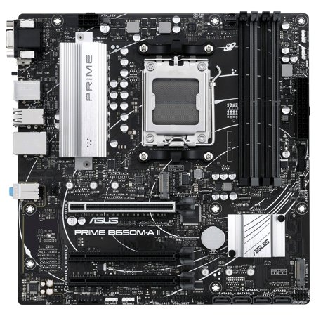 【中古】ASUS PRIME B650M-A II-CSM B650/AM5/MicroATX【ECセンター】保証期間１週間