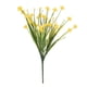 thumbnail image 2 of Flores Artificiales, Tallo Largo de color Amarillo Brillante Flores Falsas Ramo Centrales Flores en la Vida Con Follaje Verde Flores Artificiales Para El Mobiliario Festivo, 2 of 7