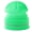 Fluorescent green, variant on Acrylic Rolled Edge Cap Reflective Safety Design for Men Women Kids