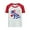3# Red, variant on Rimyaw Patriotic Raglan Kids' Car Graphic Red Sleeve T-Shirt, 4T