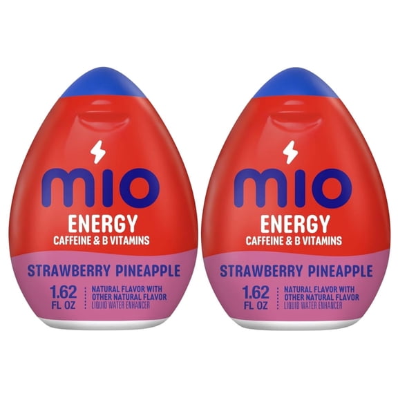 2X-Mio Energy Strawberry Pineapple Smash Naturally Flavored Liquid Water Enhancer - 1.62 fl oz