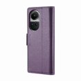 thumbnail image 4 of Funda tipo cartera OPPO Reno 10 Pro 5G con cierre magnético, RFID, tarjetero, soporte, carga inalámbrica, 4 of 5