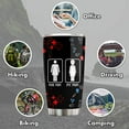 thumbnail image 5 of Black Nurse Costume Black History Month Gift Tumbler Travel Print Coffee Mug Stainless SteelGift Idea for Balck Women Nurse Friend Birthday Party Nurse Day, 5 of 6