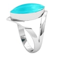 thumbnail image 2 of Natural Smithsonite Ring 925 Sterling Silver Handmade Jewelry, 2 of 10