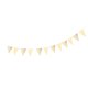 thumbnail image 3 of Banderas de Triángulo Clásico Bunting Banderín Banner para Boda Decoración de de año de Acción de Gracias de Navidad Oro BLESIY Bandera del banderín del triángulo de papel, 3 of 8