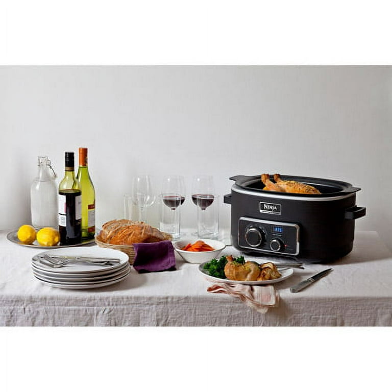 Ninja 3-in-1 6 Quart Stovetop Oven Slow Cooker Cooking System +