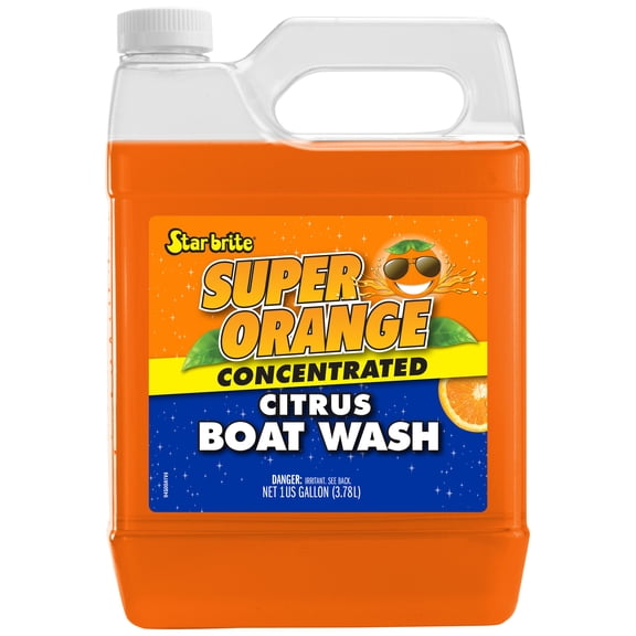 Star brite Super Orange Citrus Boat Wash Concentrate - 1 Gallon