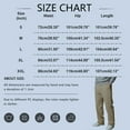 thumbnail image 3 of Men's Leisure Straight Leg Zipper Jogging Trousers, Casual Running Pants for Gym, Outdoor and Street Style,Gray,M, 3 of 6