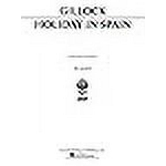 Holiday in Spain (Paperback) by William Gillock