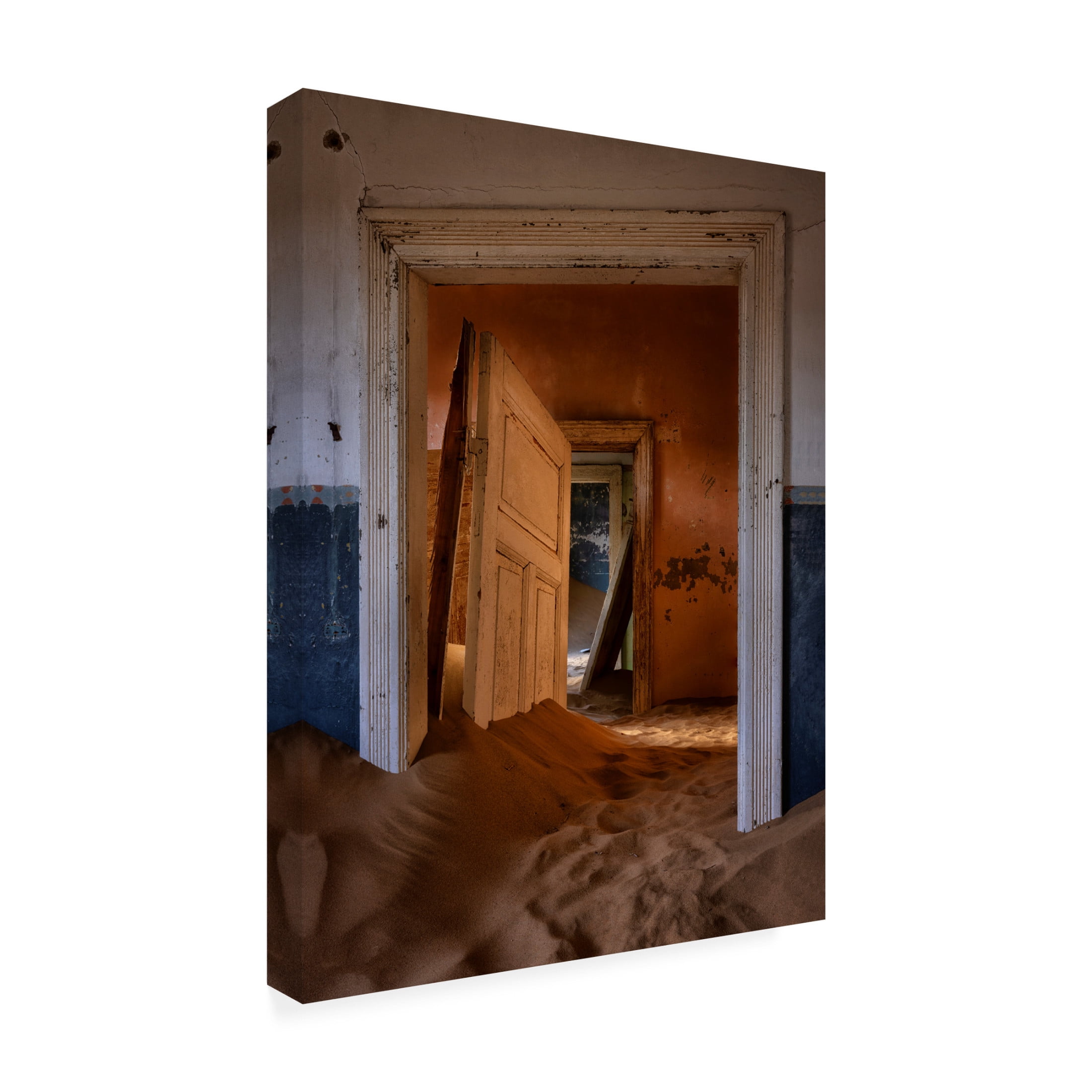Trademark Fine Art Michael Zheng Doors To The Past Canvas Wall Art