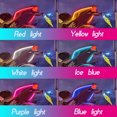 thumbnail image 3 of Luces LED de señal de giro para motocicleta, 2 piezas, impermeables, 60cm, decoración colorida, luces de circulación diurna para coche, 12V, 3 of 5