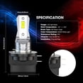 thumbnail image 2 of 2PCS H11B LED Headlight Bulbs LOW Beam H11B CSP Chips Super Bright White 6000K, 2 of 11