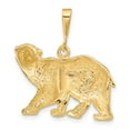 thumbnail image 3 of Finest Gold 14K Yellow Gold Polar Bear Charm, 3 of 3