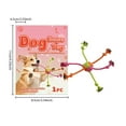 thumbnail image 2 of SIYTUAU Pet Rope Knot Toy Interactive Chew Toy For Dogs Plastic Material Chew Toy For Dental Health And Playtime Pet Toy, 2 of 9