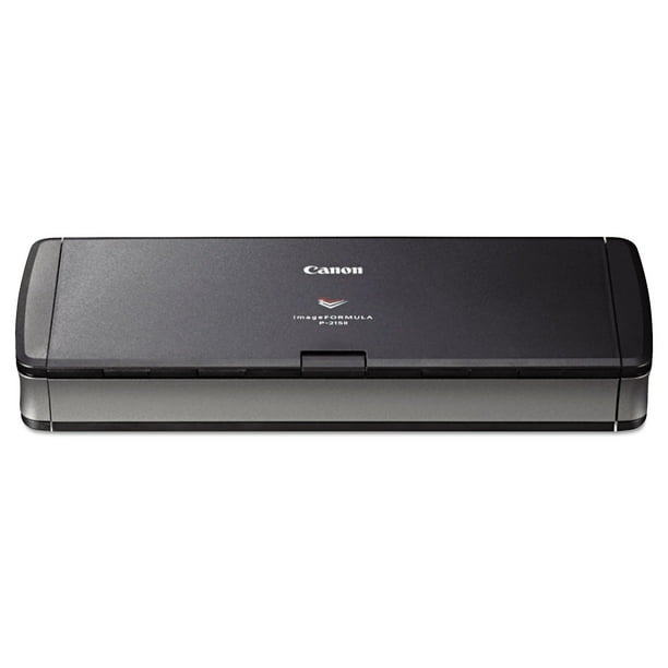 Compare Offers for Canon imageFORMULA P-215II (9705B007AA) 24 bit Contact Image Sensor (CMOS) 600 dpi Sheet Fed Document Scanner